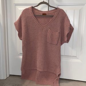 Oversized chenille sweater